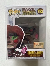 Funko POP! Marvel Zombies- ZOMBIE GAMBIT [Glow in the Dark] #793 Box Lunch