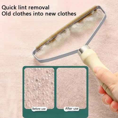 Lint Remover Pet Hair Remover Brush Manual Lint Roller Sofa/ Clothes/ Carpet - Picture 5 of 12