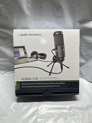 Audio-Technica AT2020 Cardioid Condenser Studio XLR Microphone  PODCAST Etc