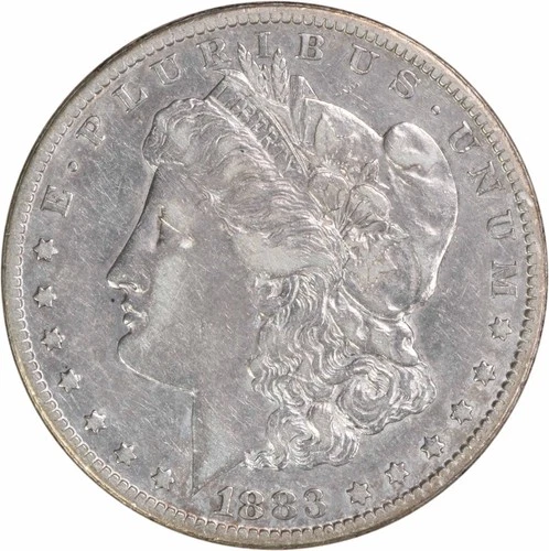 1883-CC Morgan Silver Dollar EF Uncertified #322