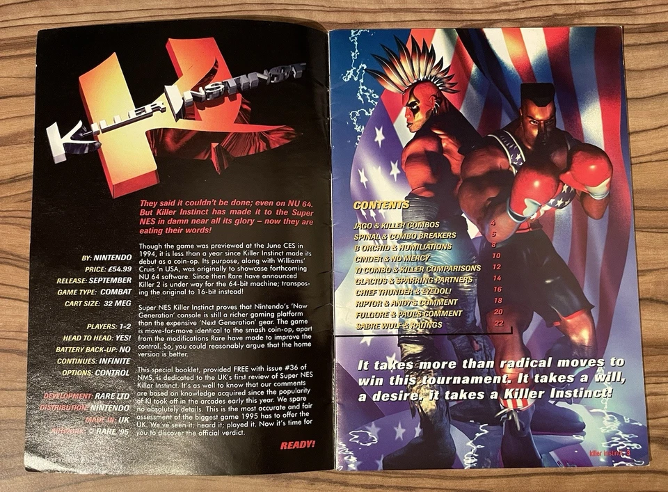 Killer Instinct Exclusive First Review Issue 36 of NMS Nintendo Magazine System - Image 3 of 3