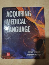 Acquiring Medical Language 3rd Edition Hardba...