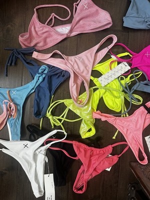 Boutine X LA Bikini Bottoms Brasilian Brazilian Brazil Sz S New