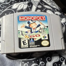 Monopoly Nintendo 64 N64 Board Game E Everyone NTSC-U/C (US/Canada) Hasbro