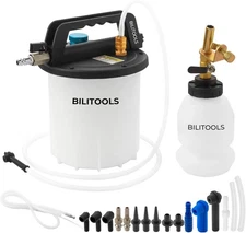 BILITOOLS 3L Vacuum Brake Bleeder Kit, One Person Pneumatic Fluid &... 