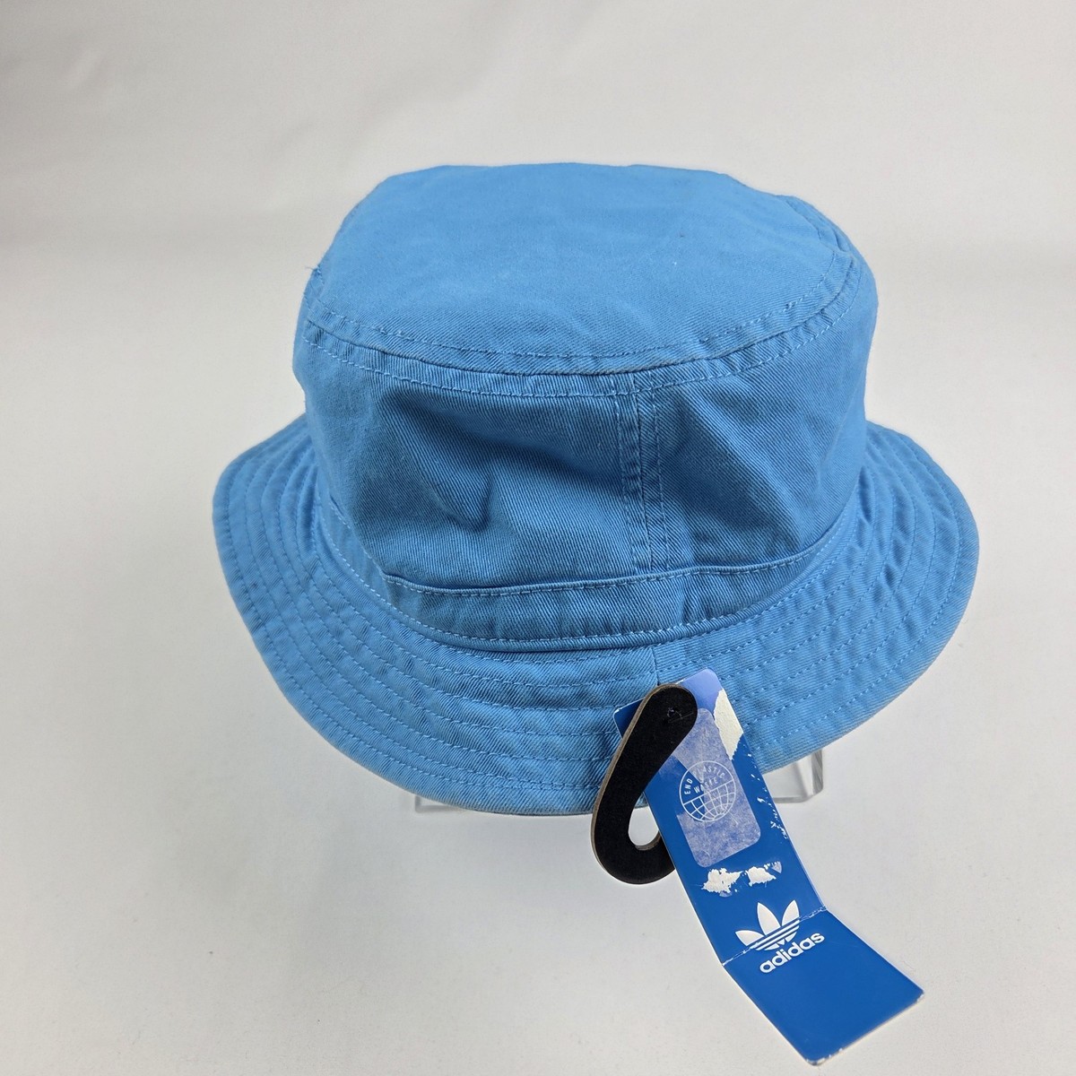 Adidas Unisex Originals Washed Bucket Hat Cap Baby Blue One 