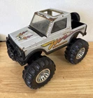 Vintage Tonka Commando Suzuki Samurai Pressed Steel Made USA Truck Silver 4x4