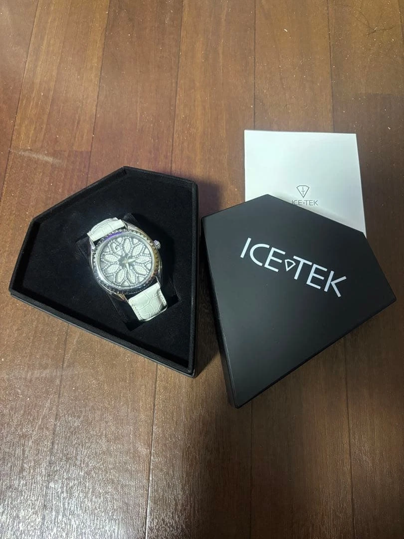 ICE TEK ハートの腕時計 ICE-TECH（Hawkins） - 希少 美品 icetek アイステック バレンタイン