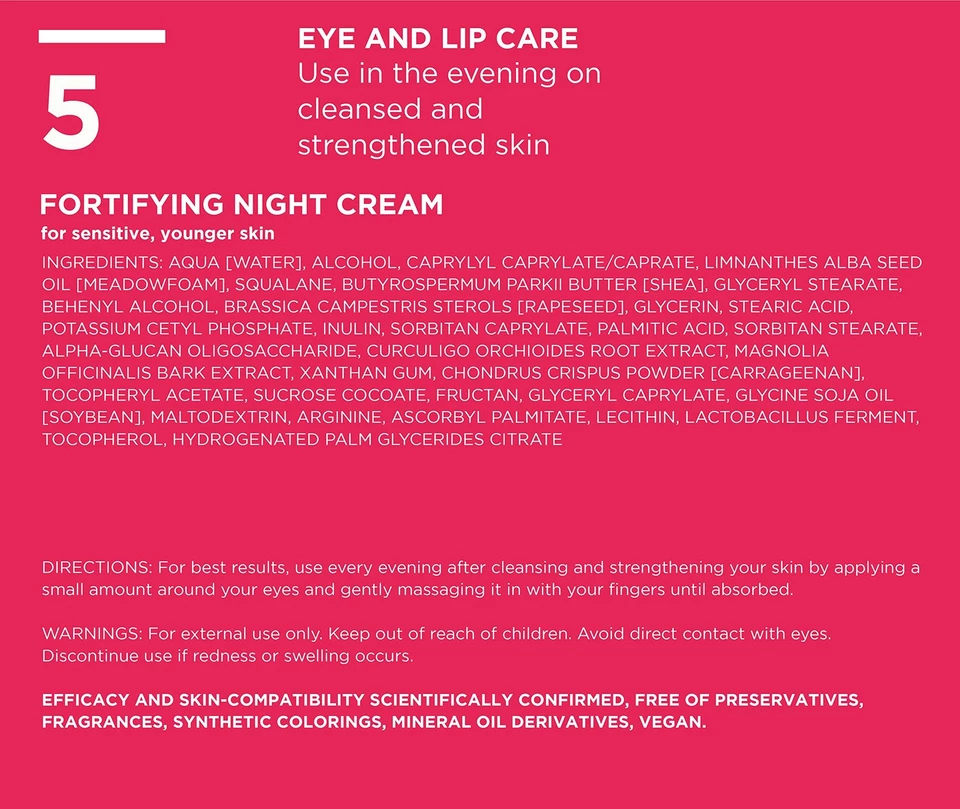 Crema para ojos BÖRLIND ZZ SENSIBLE 0,5 OZ vitamina C E piel sensible Foto 3 de 4