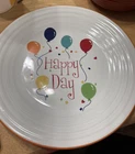 Fiesta Fiestaware Happy Day Birthday Party Luncheon plate