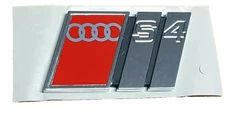 Audi A4 S4 Logo Clip Lettering Emblem Sticker Rear B5 Tailgate