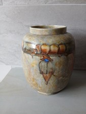Cranston Pottery Art Nouveau Tube Lined Vase Early 20th Century