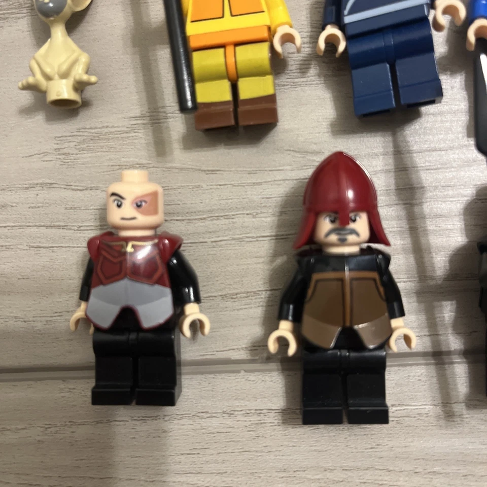 LEGO Avatar: The Last Airbender Minifigura Lote Aang, Zuko, Katara, Sokka, Momo Foto 4 de 4