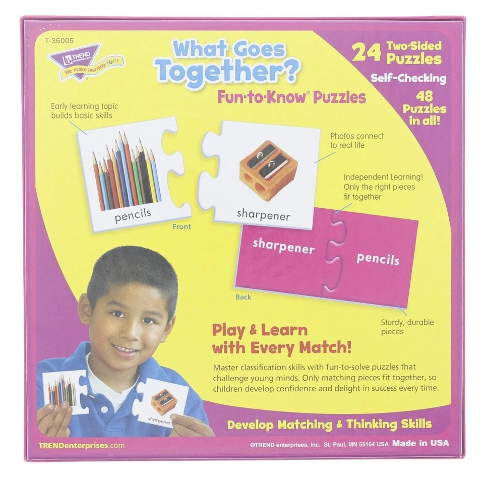 PUZZLE WHAT GOES TOGETHER - image 2 of 4