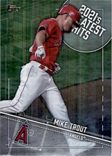 Mike Trout 2022 Topps 2021's Greatest Hits #21GH-4