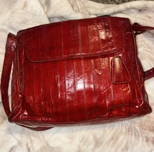 Vintage Genuine eel skin purse made in Korea
