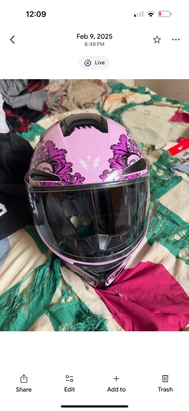 Full Face Flip Up Motorcycle Helmet Modular Integrated Motorbike Dual Visor DOT