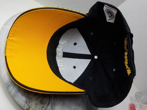Baseballmütze CAT Caterpillar schwarz/gelb mit Schienen verstellbarer Riemen - Bild 5 von 7