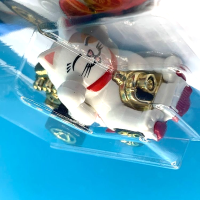 HOT WHEELS 2025 FELINE LUCKY WHITE 234/250 HYW52 CELEBRATION