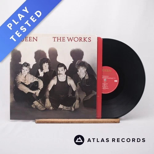 Queen The Works LP Album Vinyl Record 1984 WORK 1 EMI - EX/EX