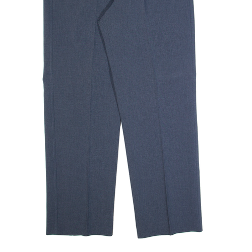 FARAH Mens Trousers Blue Regular Tapered W34 L30 - Picture 5 of 6