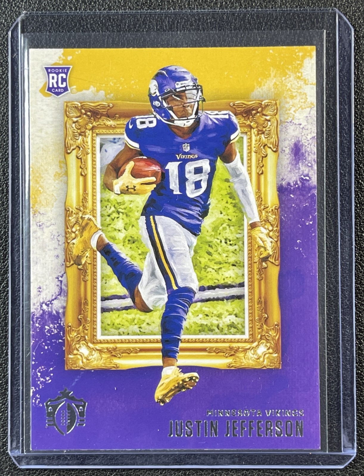 JUSTIN JEFFERSON 2020 PANINI CHRONICLES #GK-13 GRIDIRON KINGS ROOKIE RC