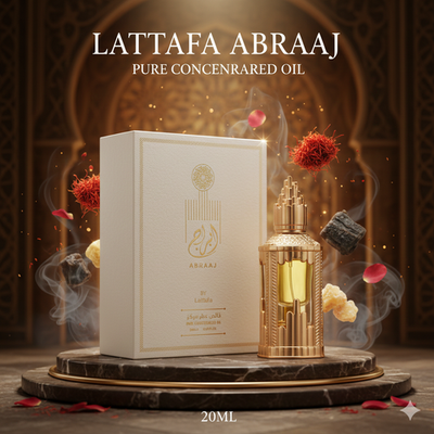 #ad #ad Abraaj Pure Concentrated Perfumed Oil by Lattafa 20 ML Unisex Fragrance $29.99