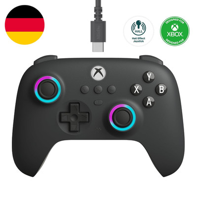 Ultimate C Wired Controller for Xbox, RGB Lighting Fire Ring and Hall Effect Joy