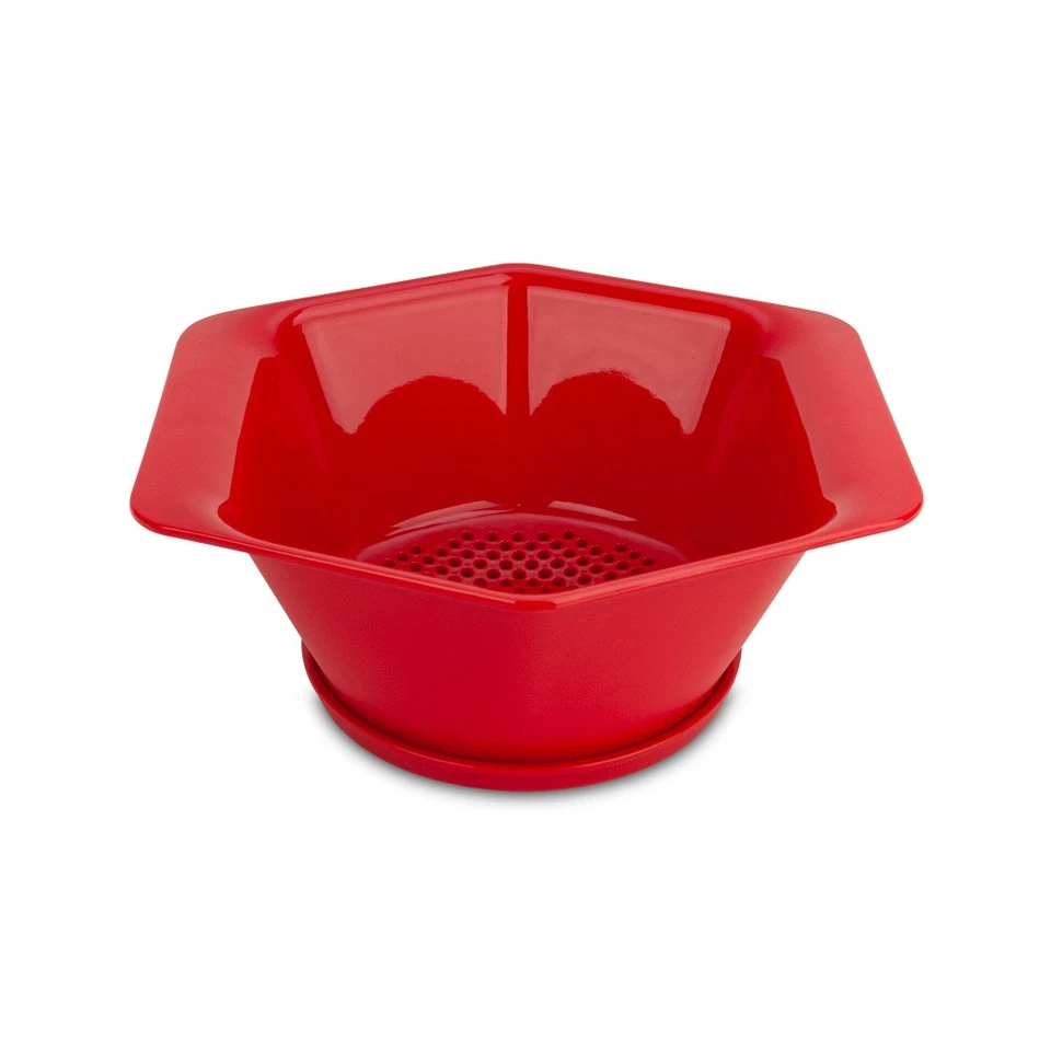 Prep Solutions by Progressive 1.5Qt/3Qt Drip and Catch Colanders - Set Of 2 - Image 3 of 4