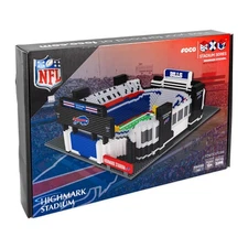 Buffalo Bills NFL FOCO BRXLZ Highmark Stadium Standard Size Building Block Set