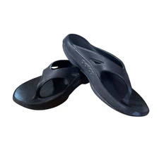 OOFOS Oorginal Sandal Black Recovery Sandals Men's 10 / Women's 12