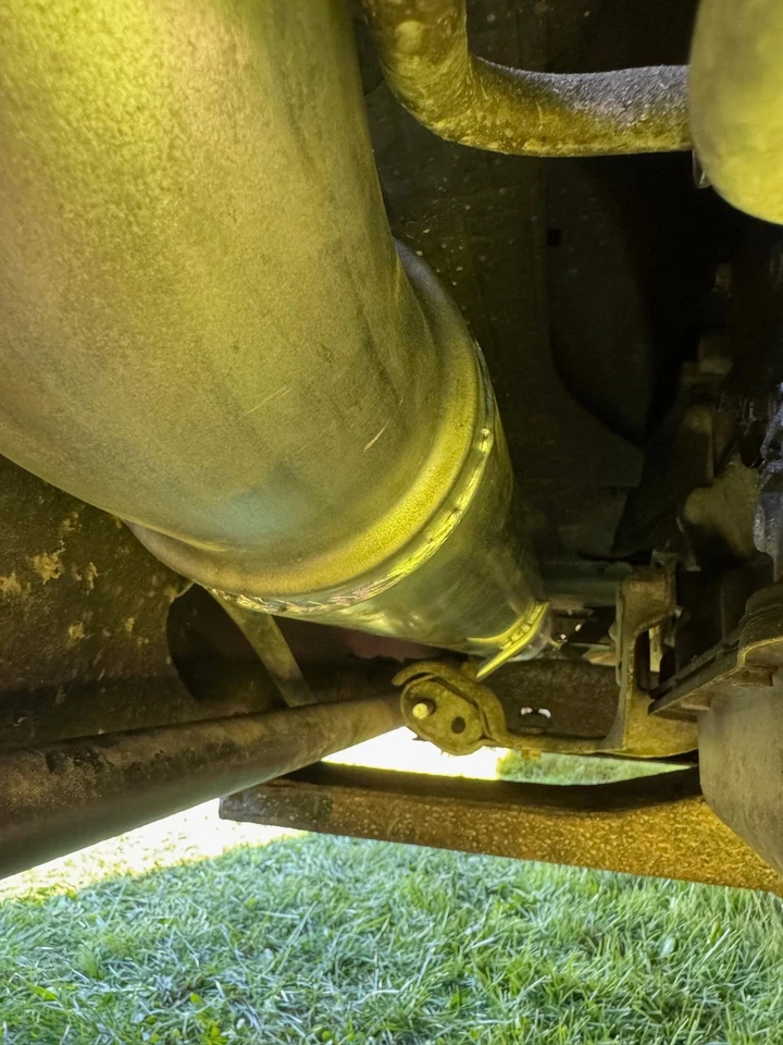 Tubo de escape 5" COMPLETO 2001-2007 Chevrolet GMC Duramax 6,6 L 2500HD Chevy diésel Foto 4 de 4