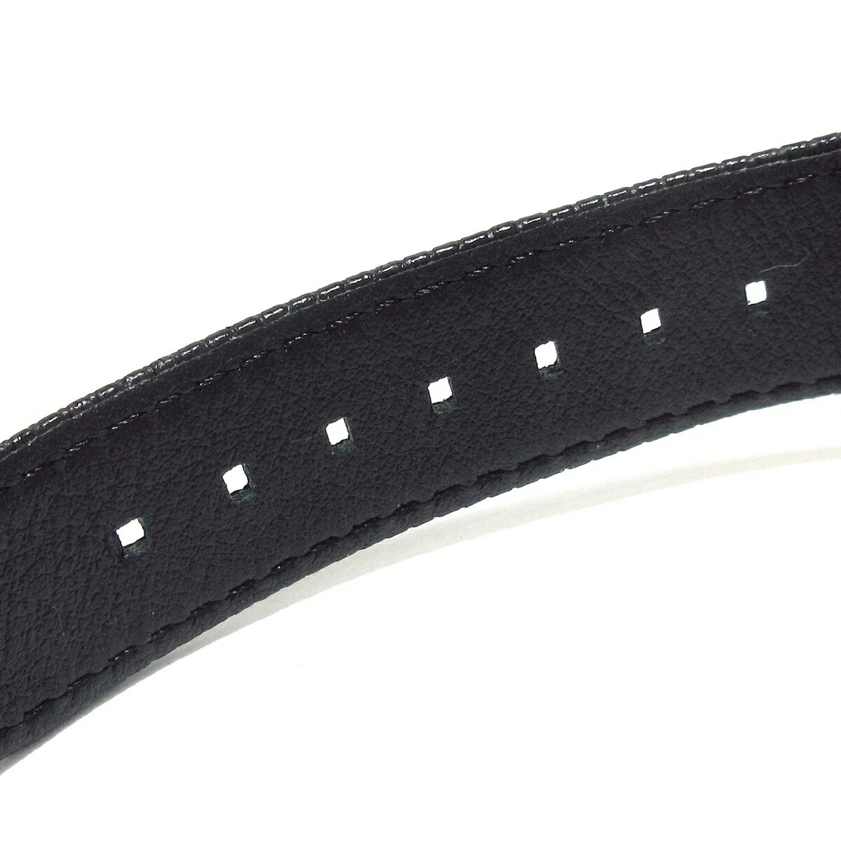 Used GUCCI (Gucci) Watch Leather Belt Silver