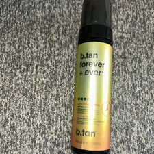 b.tan Ultra Long Lasting Self Tanner Mousse 6.7 Fl Oz Lightweight Vegan