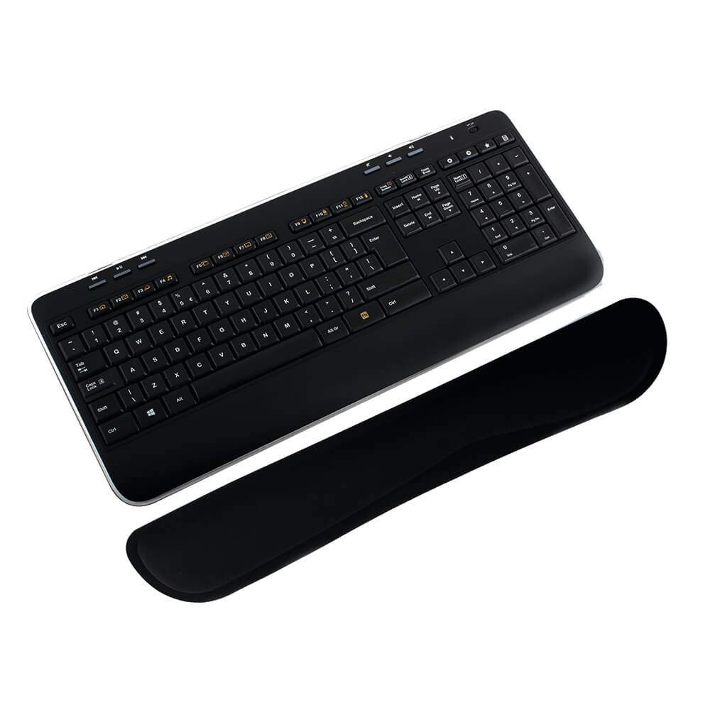 Unbekannt Pavo 8007172 Wrist Rest for Keyboard Foam Filling Black
