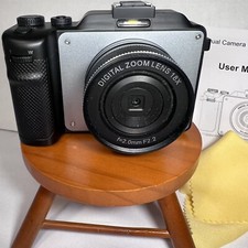 4K Ultra HD camera digital zoom lens 18x. F 2.0mm. F2.2. Records and takes photo