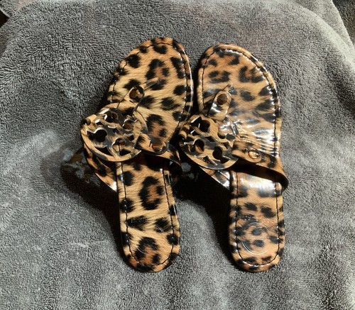 tory burch leopard print sandals
