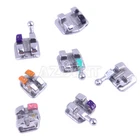 AZDENT Dental Orthodontic Monoblock MIM Bracket Braces Mini Roth/ MBT 018/ 022