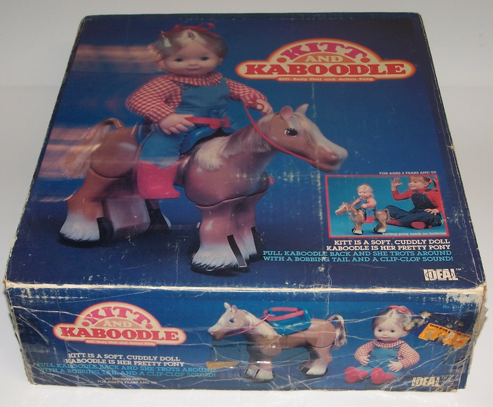 Kitt & Kaboodle 14" Doll & Her Horse Kaboodle Ideal 1984 Vintage NIB eBay