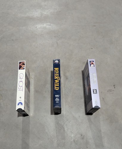3 VHS Tape Combo Set-Ghost, The River Wild, Sleepless In Seattle - Picture 4 of 5