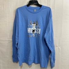 Gildan Mens Messi 10 Soccer World Cup Argentina 2022  Long Sleeve T-Shirt Large