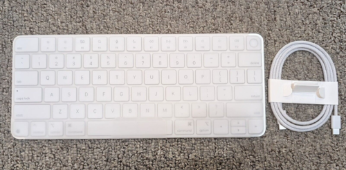 Apple Magic Keyboard with Touch ID USB–C - New, Genuine Apple + USB-C Cable