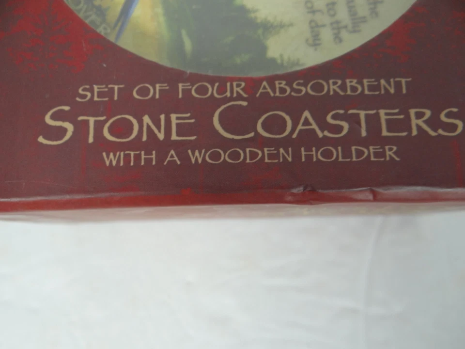 Деревянный держатель American Expedition Stone Coasters Eastern Bluebird - Изображение 4 из 4