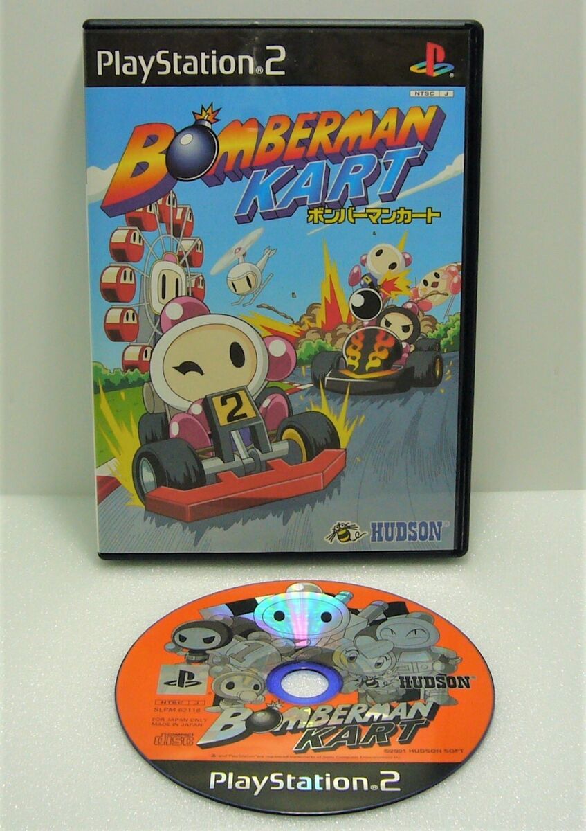 Bomberman Kart Game PlayStation 2 Import Japan JP PS2