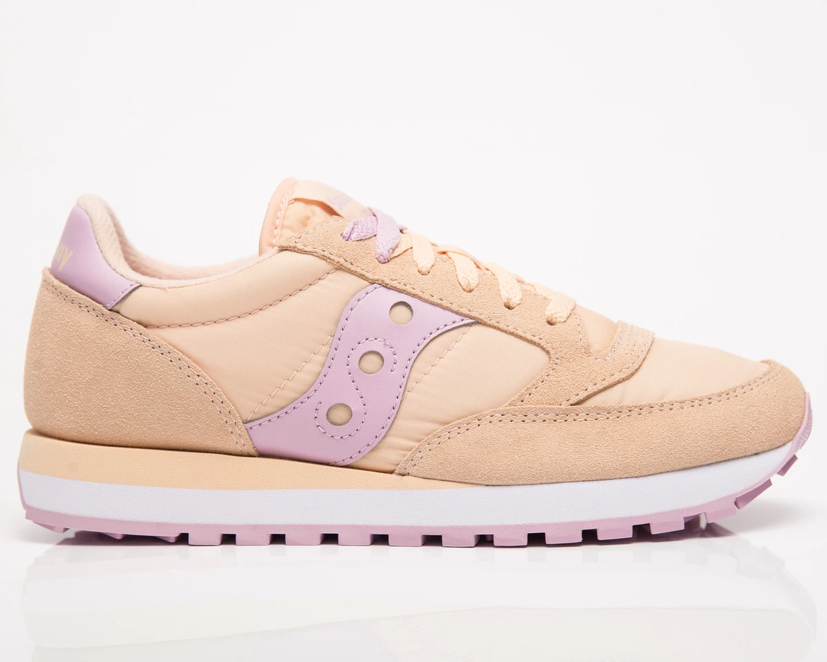 Saucony Jazz Original Women s Apricot Casual Athletic Lifestyle Sneakers Shoes