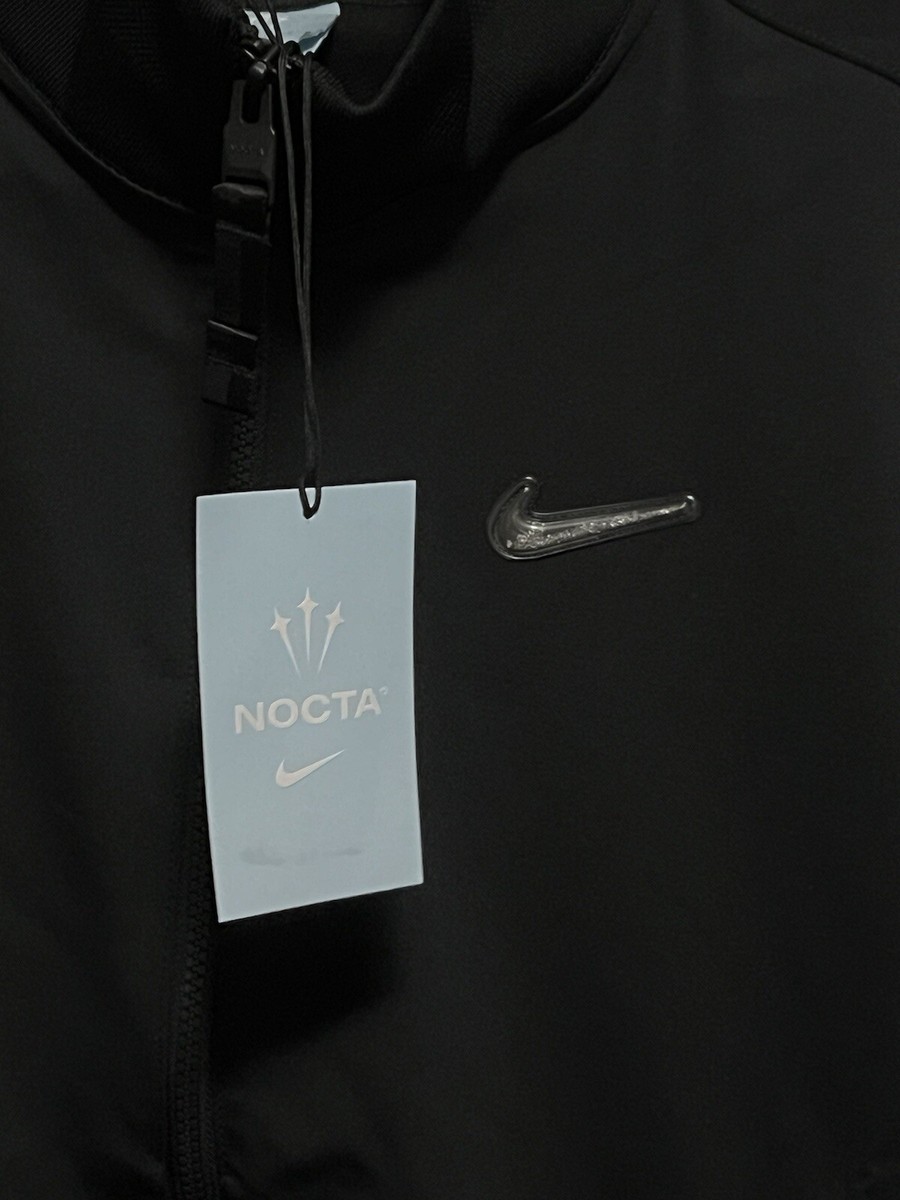 Nike X NOCTA Swoosh Swarovski Crystal Jacket Black DR2656 Nike X NOCTA Swoosh Swarovski Crystal Jacket Black DR2656