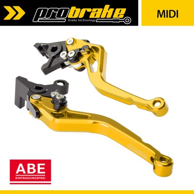 Bremshebel Kupplungshebel SET MIDI für Aprilia Pegaso Strada (05-09) VD