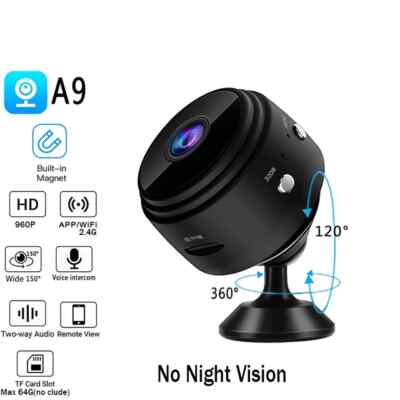 Mini Camera Wireless Wifi IP Network Monitor Security IR Camera HD 1080P 