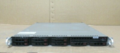 Supermicro 1027R-WRF 2 x Xeon 6 Core E5-2630V2 64GB RAM 400G SSD 6 x 1TB Server 