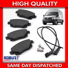 REAR BRAKE PADS FOR FORD TRANSIT MK7 2.2 FWD 2.2 2.4 RWD 1819638 (2006-2014)